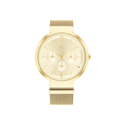 Afbeelding van Tommy Hilfiger Chronograaf goldcoloured, Dames, Maat: One Size, Gold coloured