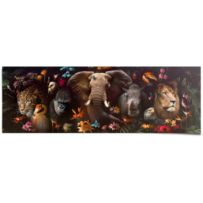 Afbeelding van Reinders! Poster Dschungel Fantasie