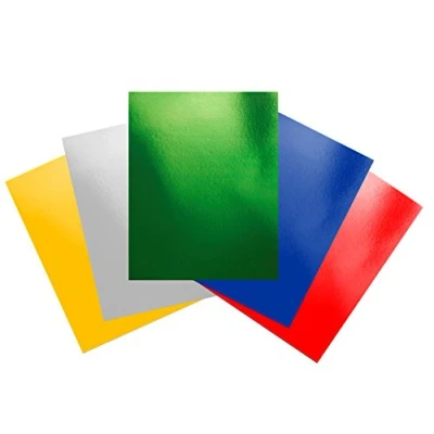Afbeelding van House of Card &amp; Paper A5 240 GSM foliekaart diverse kleuren (pak van 12 vellen), HCP42