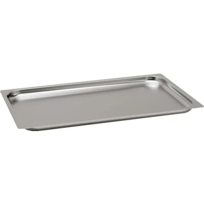 Afbeelding van HENDI Gastronorm tray GN 1/1, 20mm diep, 2,6L, temperatuurbestendig van 40˚C tot 300˚C, oventray, bakplaat, ovenplaat, 530x325(H)20mm, roestvast staal 18/0