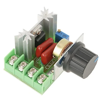 Afbeelding van AC motor Toerentalregelaar 50 220 V 2000 Watt 25A Spanningsregelaar Instelbare Led dimmer