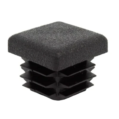 Afbeelding van Alberts 859015 Einddop voor vierkante buizen kunststof, zwart breedte 20 mm set van 4