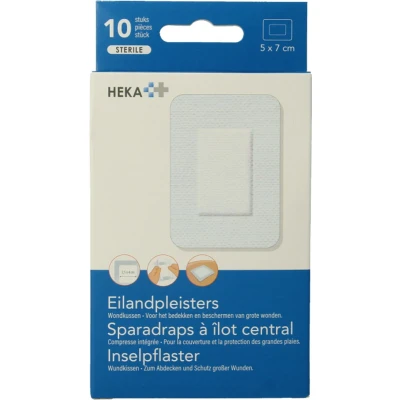 Afbeelding van Hekaplast Border 5cm X 7cm, 10 stuks