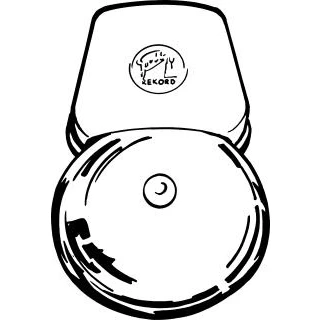 Afbeelding van GROT BEL LTW1101 SCHEL WIT 8V