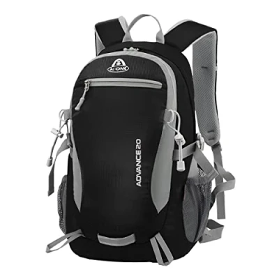 Afbeelding van Local Lion Wandelrugzak, rugzak, 20 liter, fietsrugzak, sportrugzak, dagrugzak voor dames en heren, waterdicht, wandelen, bergbeklimmen, reizen, skiën