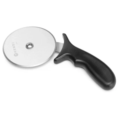 Afbeelding van Hendi Pizzasnijder RVS Professionele Pizzaroller Extra Groot Pizzames Ø10 x Lengte: 23cm