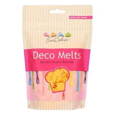 Afbeelding van FunCakes Deco Melts, geel (1 x 250 g)