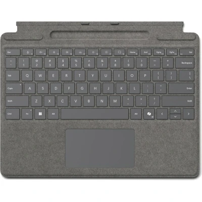 Afbeelding van Microsoft Surface Pro Keyboard with pen storage for Business QWERTZ Luxemburgs Cover port Platina