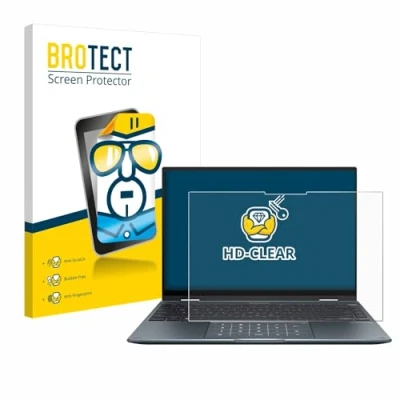 Afbeelding van BROTECT Screenprotector voor ASUS ZenBook 14 Flip OLED Folie Beschermfolie transparant