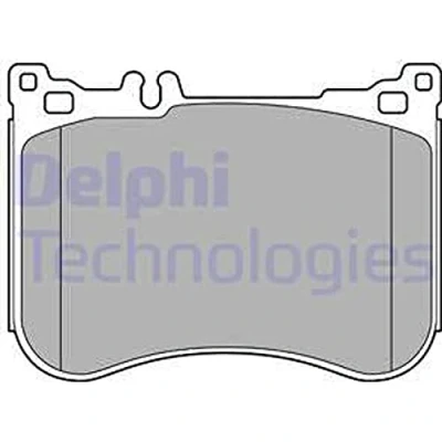 Afbeelding van Delphi Diesel Remblokset LP2445