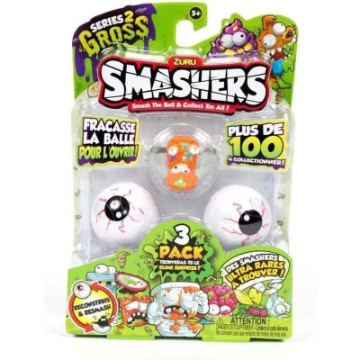 Afbeelding van Zuru Smashers serie 2 3 pack figuren Verzamel ze allemaal