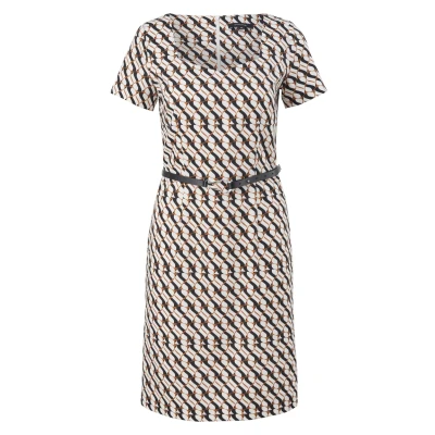 Afbeelding van comma Jurk, Dames, Maat: 40, White