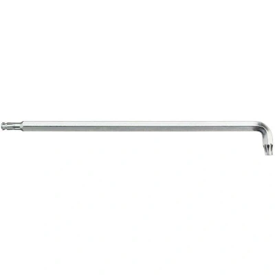 Afbeelding van Wiha 366T008TS Stiftsleutel TORX® kogelkop met kort been, titaanzilver T8 x 101 mm 40969