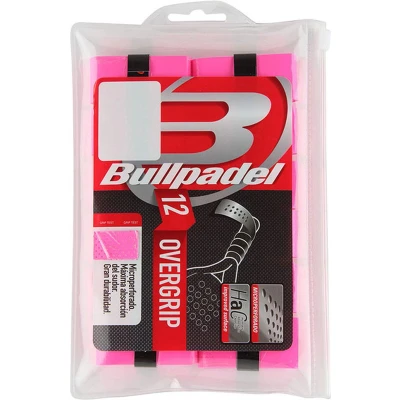 Afbeelding van Bullpadel GB1601 Overgrip Roze 12 St. Grip Multi