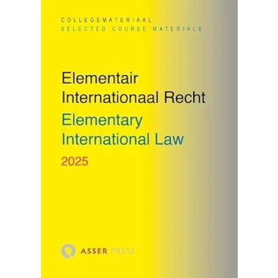 Afbeelding van Elementair Internationaal Recht 2025 / Elementary International Law (Paperback)