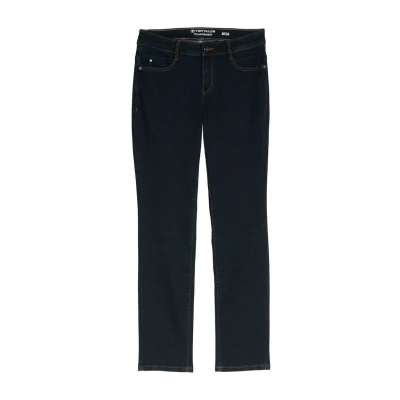 Afbeelding van TOM Tailor LIVA Straight leg jeans, Dames, Maat: 26x30, Clean rinsed blue denim