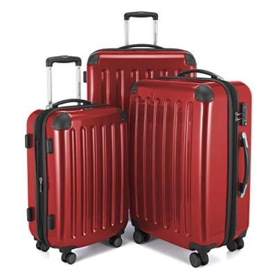 Afbeelding van Hauptstadtkoffer Alex, rood, Koffer Set, Kofferset