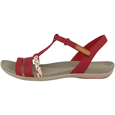 Afbeelding van Clarks Sandalen, Dames, Maat: 41, Red Nubukleer