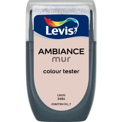 Afbeelding van Levis Verf Ambiance Mur Mat Tester 30ml Litchi
