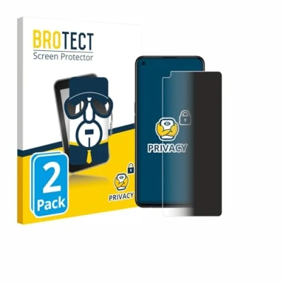 Afbeelding van BROTECT privacy screenprotector voor Oppo Find X3 Lite Folie Beschermfolie Blauwlichtfilter (2 Stuks)