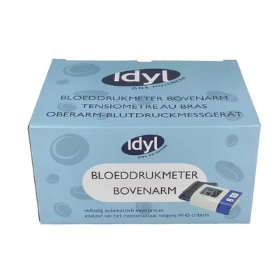 Afbeelding van Idyl Bloeddrukmeter Bovenarm/tensiometre Au Bras, 1 stuks