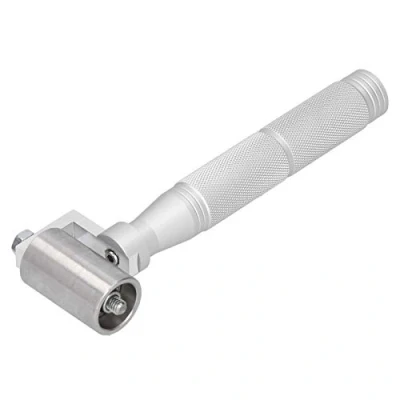 Afbeelding van Druk Handroller, 40mm Rvs Aandrukrol Behang Platte Naad Woondecoratie Diy Tool