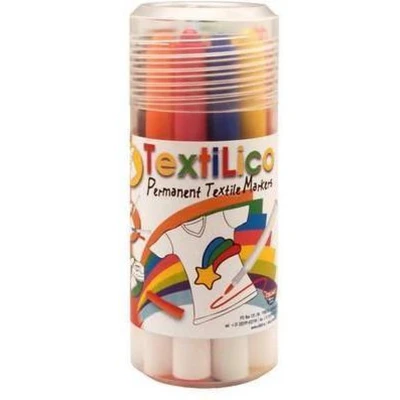 Afbeelding van Collall Textilico textiel marker assorti Set 12 1 PK COLPTXL90