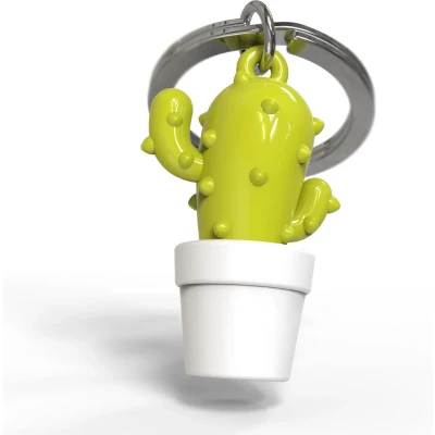 Afbeelding van Metalmorphose sleutelhanger cactus groen