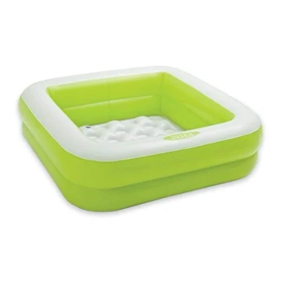 Afbeelding van Intex Babyzwembad 85 x 23 cm Assorti Geleverd: Roze/Groen Vinyl 57 liter Waterhoogte: 17 Geschikt voor Kinderen van 1 3 jaar