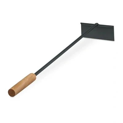 Afbeelding van Relaxdays asschep pook 53 cm vuurpook kachelpook openhaard gereedschap metaal