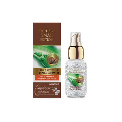 Afbeelding van Natuurlijke slakken slijm serum met parels elastaan en colageen verheldert verjongt de huid 30ml