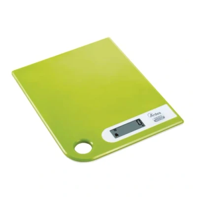 Afbeelding van Ardes AR1PA1/V RAL digitale keukenweegschaal, moderne stijl met gat om op te hangen, max. gewicht 5 kg, groen, staal
