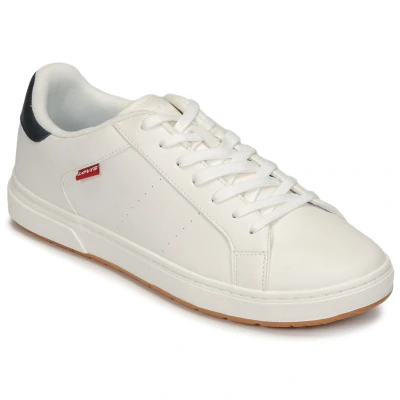 Afbeelding van Levi&#039;s Piper Sneakers laag, Heren, Maat: 45, Regular white Pu