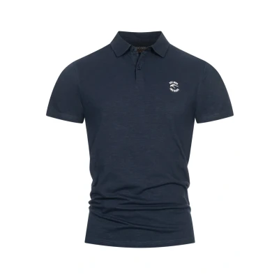 Afbeelding van Indicode Jeans Eddard Poloshirt, Heren, Maat: Small, Navy