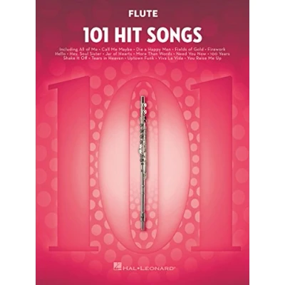 Afbeelding van 101 hit songs Flute traversiere: For