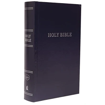 Afbeelding van KJV, Pew Bible, Large Print, Hardcover, Blue, Red Letter, Comfort Print: Holy King James Version