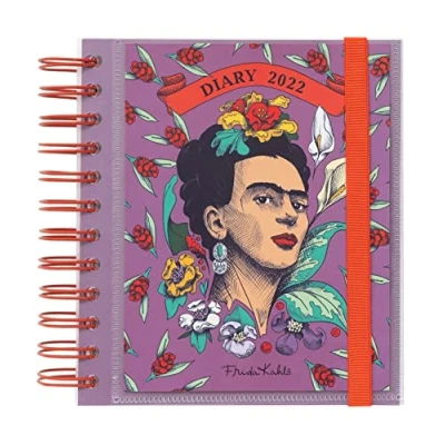 Afbeelding van Grupo Erik AAEDPM2205Agenda 2022 Frida Kahlo Dagagenda 12 Maanden Pocket