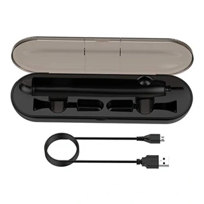 Afbeelding van Draagbare elektrische tandenborstel oplader oplaadcase voor Philips SONICARE (zwart)