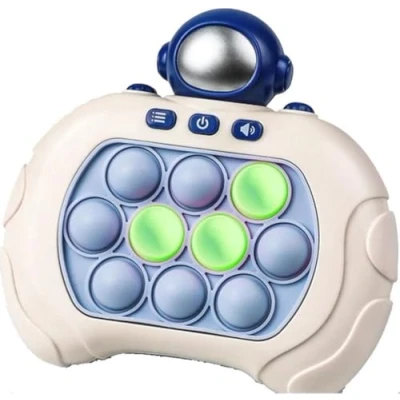 Afbeelding van Astronaut V3 Quick Push Pop It Spel Game Controller Fidget Toy Montessori Speelgoed Anti Stress Inclusief Licht en Geluidseffecten