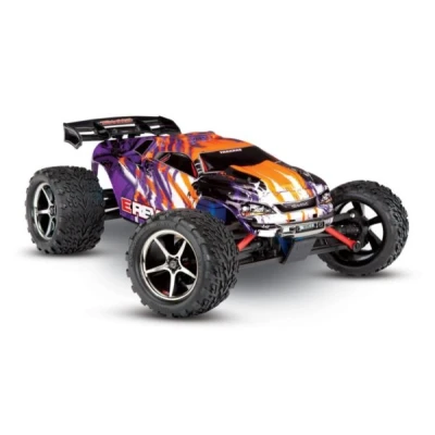 Afbeelding van Traxxas E Revo VXL 1/16, Brushless TSM Paars met accu en usbC lader