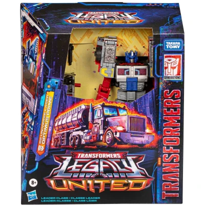 Afbeelding van Hasbro Transformers Generations Legacy United Leader Class G2 Universe Laser Optimus Prime 19 cm Actiefiguur Multicolours