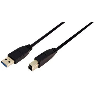 Afbeelding van LogiLink 2m USB 3.0 kabel 3.2 Gen 1 (3.1 1) A B Zwart