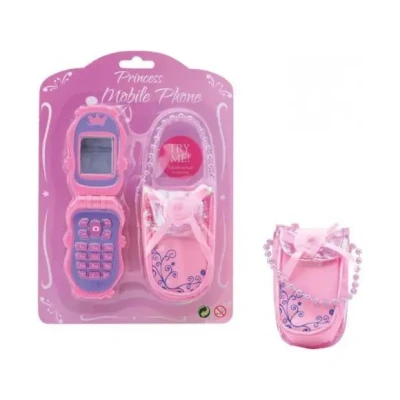 Afbeelding van Johntoy mobiele telefoon met tasje