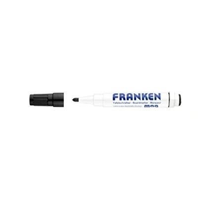 Afbeelding van Franken MagWrite, 1 stuk(s), Zwart, Kogelpunt, Wit, Rond, mm