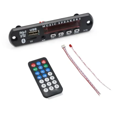 Afbeelding van ICQUANZX DC 12 V Bluetooth MP3 Decoder Board Audio Modul USB 3.5 MM AUX TF FM Radio FLAC + WAV WMA (TF versie)