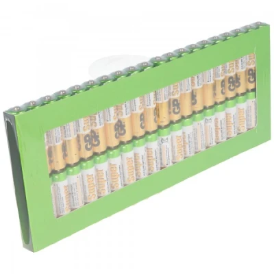 Afbeelding van AAA micro batterij GP Alkaline Super 1,5V 40 stuks