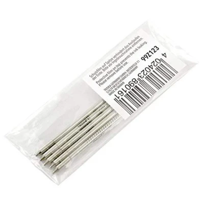 Afbeelding van Troika Balpenvulling 99Z123 5 pack Reserve vulling D1 blauw bedrukt lijndikte m schrijflengte 1.600 1.800 voor CONSTRUCTION multitasking balpen Original