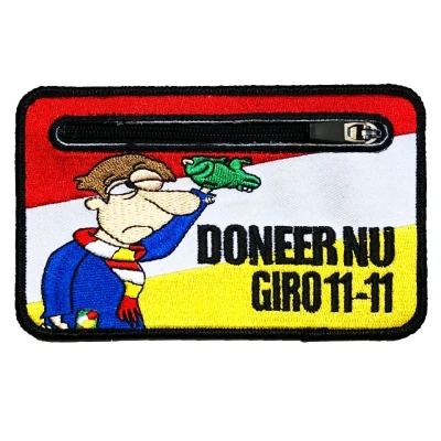 Afbeelding van Fjesta© Oeteldonk Embleem Portemonnee Giro 11 Carnaval Den Bosch