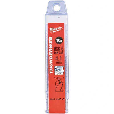 Afbeelding van Metaalboor Hss G Thunderweb 4,1 X 75 Mm (10 Stuks)