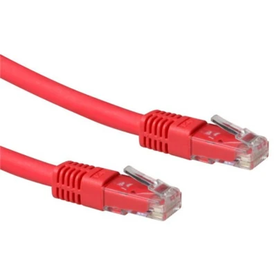 Afbeelding van ACT IB1207 LSZH U/UTP CAT6A patchkabel Rood 7 meter